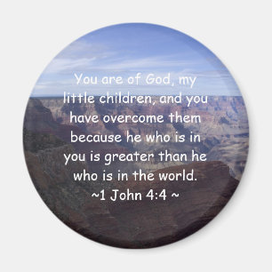 1 John 4:4 Magneet