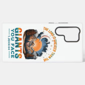 1 John 4:4 Samsung Galaxy Hoesje (Achterkant horizontaal)