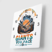 1 John 4:4 Vierkante Klok (Hoek)