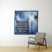 1 John 5:12 Wandkleed (In situ)