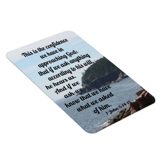 1 John 5:14-15 Magneet (Rechterzijde)