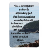 1 John 5:14-15 Magneet (Verticaal)