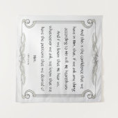 1 John 5:14-15 Wandkleed (Voorkant (horizontaal))