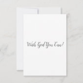 1 John 5:3 KJV Bijbel verse Pic Flat Wenskaart Kaart (Achterkant)