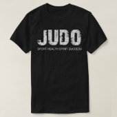 1 JUDO SPORT HEALTH SPIRIT SUCCES T-SHIRT (Design voorkant)