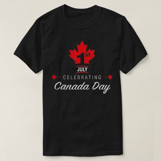 1 juli 2010: Dag van Canada T-shirt (Design voorkant)