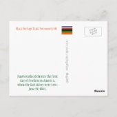 1 juni Briefkaart: Portsmouth NH Briefkaart (Achterkant)