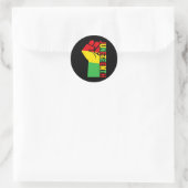 1 juni ronde sticker (Tas)