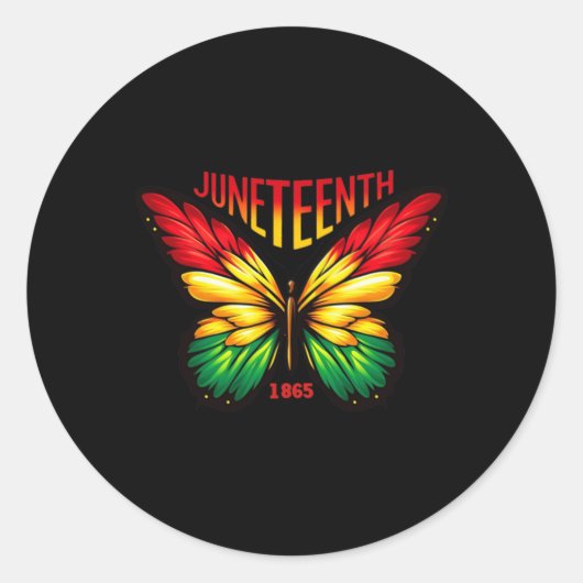 1 juni ronde sticker (Voorkant)