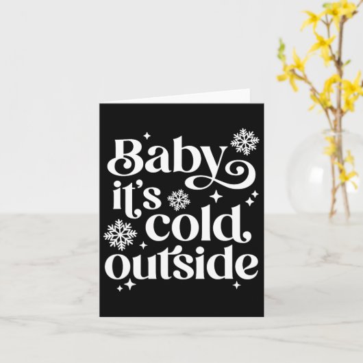 1 kerst kaart (Gele Bloem)