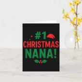 #1 kerst oma kaart (Gele Bloem)