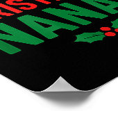 #1 kerst oma poster (Hoek)
