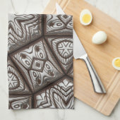 1 keukenhanddoek gegraveerd (Quarter Fold)