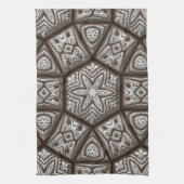 1 keukenhanddoek gegraveerd (Verticaal)