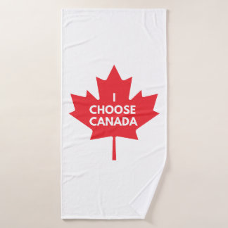 1 Kies Canada Badhanddoek