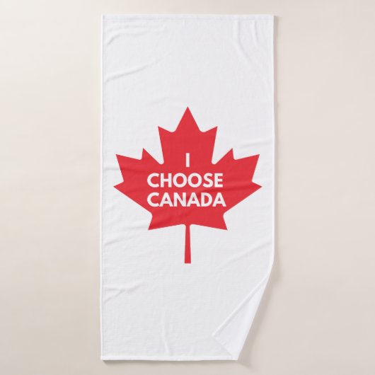 1 Kies Canada Badhanddoek (Badhanddoek)