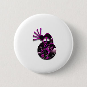 1 Kokopelli #2 Ronde Button 5,7 Cm