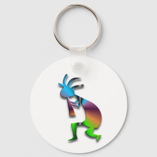 1 Kokopelli #5 Sleutelhanger (Voorkant)