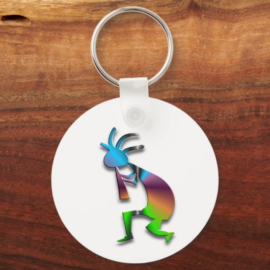 1 Kokopelli #5 Sleutelhanger (Voorkant)