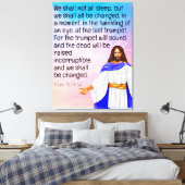 1 Kor. 15:51-52 Canvas Afdruk (Insitu (Slaapkamer))