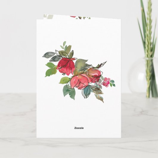 1 Korinthe 13:4-8 Liefde is Geduldig Bruiloft Kaart (Achterkant)