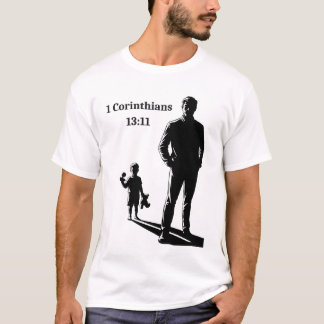 1 Korintiërs 13:11 – Van kind tot man door All43 T-shirt