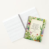 1 Korintiërs 13:13 Christelijk Bijbelvers Notitieboek (Binnen)