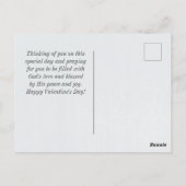 1 Korintiërs 13:13 Grootste is Liefde Valentijns Briefkaart (Achterkant)