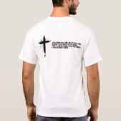 1 Korintiërs 13:4-5 Geloof, hoop en liefde T-shirt (Achterkant)