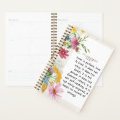 1 Korintiërs 13:4-5 Kalmerende Waterverf Ontwerp Planner (Display)