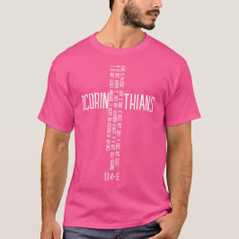 1 KORINTIËRS 13:4-5 LIEFDE IS DIT SHIRT