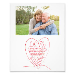 1 Korintiërs 13 4-7 Bijbelvers met foto Afdruk