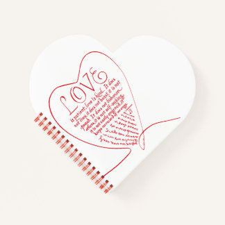 1 Korintiërs 13 4 7 Liefde Bijbelvers met foto Notitieboek