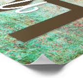 1 Korintiërs 13:4-8 Bijbelvers,  wervelig Poster (Hoek)