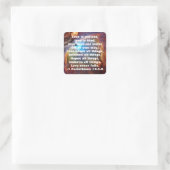 1 Korintiërs 13:4-8 Sticker (Tas)