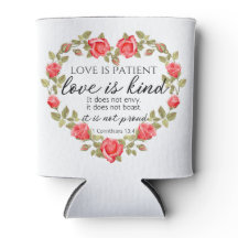1 Korintiërs 13:4 Liefde is geduldig Bloemenhart