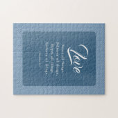 1 Korintiërs 13:7 De liefde verdraagt alles Legpuzzel (Horizontaal)