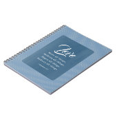 1 Korintiërs 13:7 De liefde verdraagt alles Notitieboek (Linkerzijde)