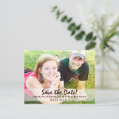 1 Korintiërs 13 Foto Save-the-Date Briefkaart (Staand voorkant)