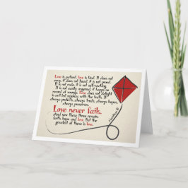 1 Korintiërs 13 Let op: Kaart leeg van binnen