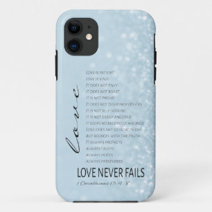 1 Korintiërs 13 Liefde is Bijbelvers Case-Mate iPhone Case