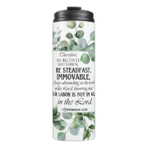 1 Korintiërs 15:58 Inspirerend verzen Eucalyptus