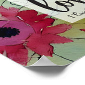 1 Korintiërs 16 14 Alles in de liefde Bijbelvers Poster (Hoek)