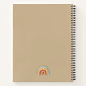 1 Korintiërs 16:14 Boho Floral Birds Notitieboek (Achterkant)