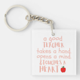 1 Korintiërs 16:14 Een goede leermeester gepersona Sleutelhanger