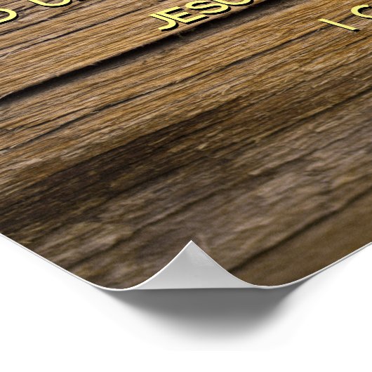 1 Korintiërs 1:9 Poster (Hoek)