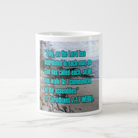 1 Korintiërs 7:17 WEBU Mok (Voorkant)
