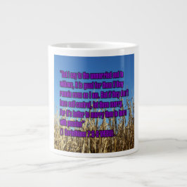 1 Korintiërs 7:8-9 WEBU Mug Grote Koffiekop