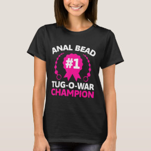 #1 kraal Tug O War Champion Grappig Volwassen Humo T-shirt