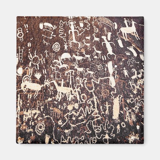 1. Krantensteen Magneet (Voorkant)